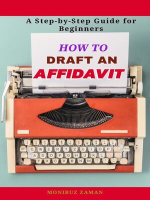 cover image of How to Draft an Affidavit